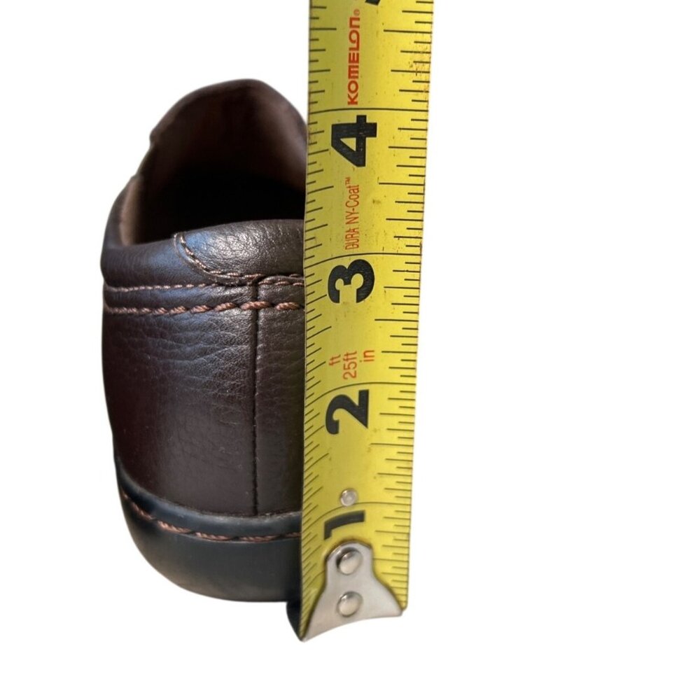 Clarks Ashland Effie Loafers Women's 9.5 Brown Leather Slip-On Comfort Support - Picture 10 of 15